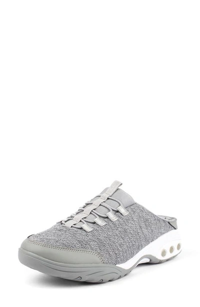 Shop Therafit Austin Sneaker Mule In Grey Fabric