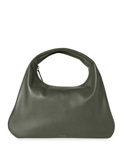 borough roll top bag medium in olive