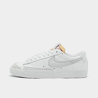 Shop Nike Women's Blazer Low '77 Casual Shoes In White