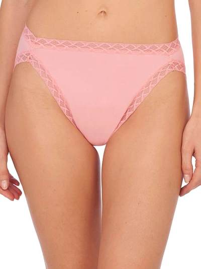 Shop Natori Bliss Cotton French Cut In Pink Icing