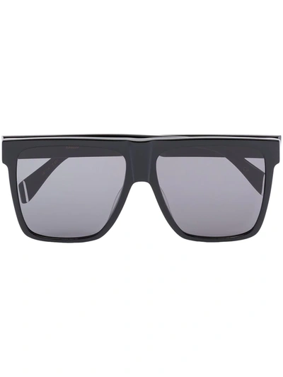 Shop Kaleos Winslow Oversize-frame Sunglasses In Black