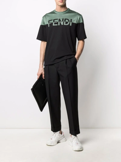 Shop Fendi T-shirt In Black