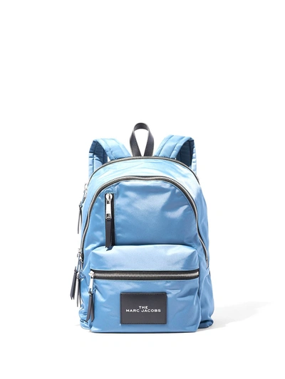 Shop Marc Jacobs The Zip Nylon Backpack In Blue