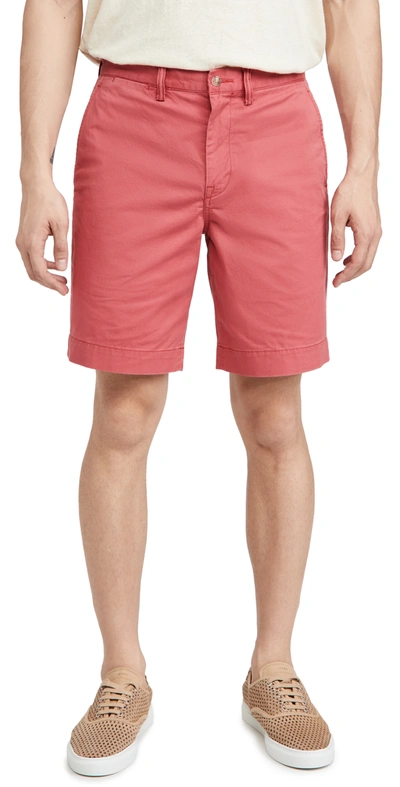 Shop Polo Ralph Lauren Stretch Chino Shorts In Red