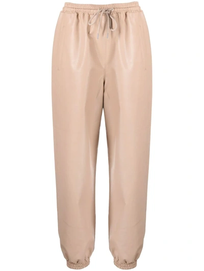 Shop Stella Mccartney Kira Faux Leather Trousers In Rosa