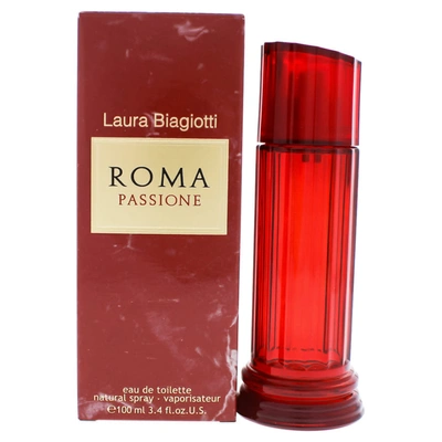 Laura Biagiotti Roma Passione By  For Women - 3.4 oz Edt Spray In Pink,white