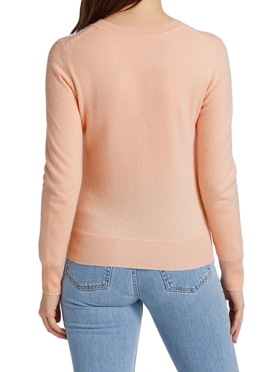 Shop Naadam Cashmere Pullover Sweater In Rose