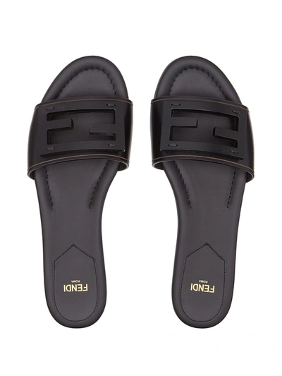 Shop Fendi Sandals Black