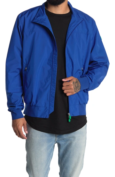 Shop Save The Duck Joseph Zip Front Bomber Jacket In 90001 Engl