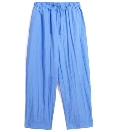 Shop Co Elastic Waist Drawstring Pant In Oxford Blue