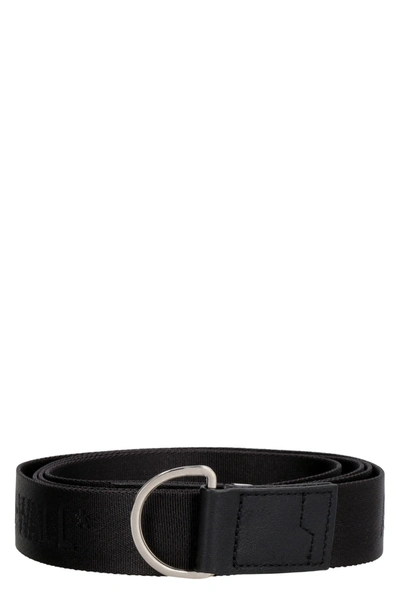 Shop A-cold-wall* Fabric Belt With Logo In Black