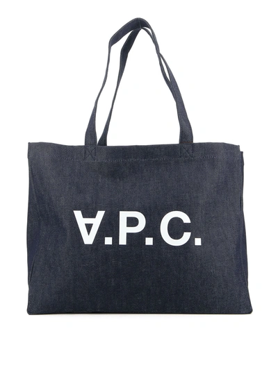 Shop Apc Shopping Daniela In Iai Indigo