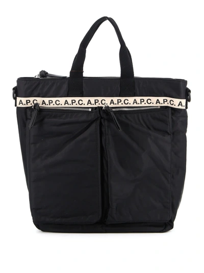 Shop Apc Shopping Repeat In Lzz Black