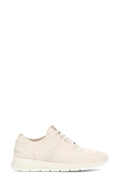 Shop Ugg ® Adaleen Sneaker In White Nubuck Leather