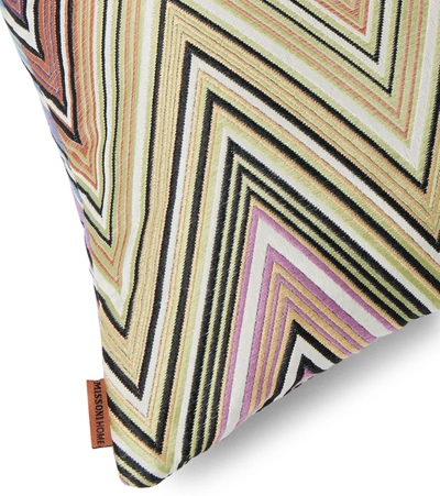 Shop Missoni Kew Cushion In Multicoloured