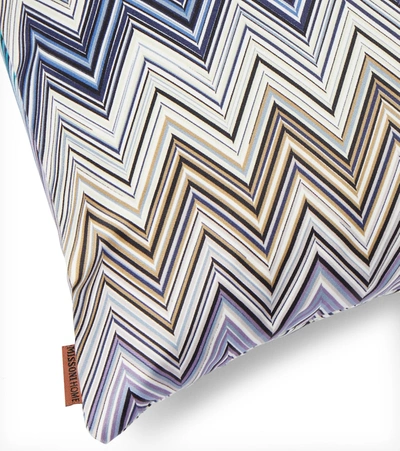 Missoni Mi Jarris 40x40 Cush Ss18 150 Qs In Blue