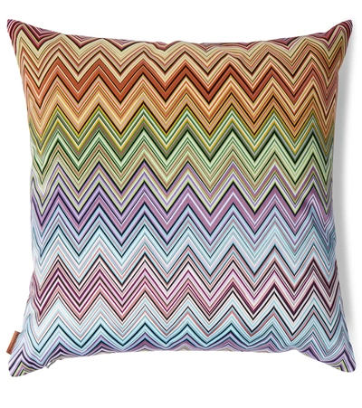 Shop Missoni Jarris Cushion In Multicoloured