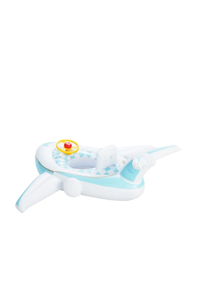Shop Funboy Funbaby Private Jet Pool Float In Blue