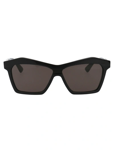 Shop Bottega Veneta Bv1093s Sunglasses In 001 Black Black Grey