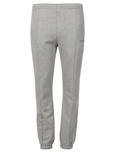 Shop Vetements Logo Push Up Jogger Pant Grey Mélange