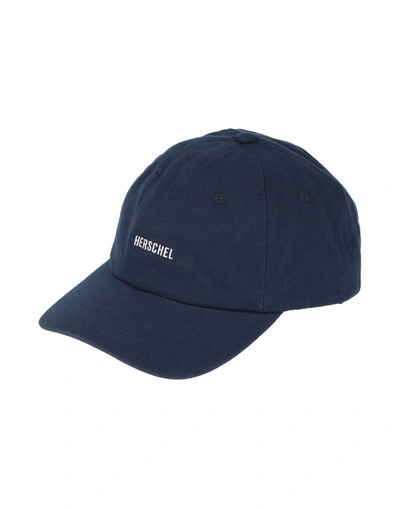 Shop Herschel Supply Co Hats In Dark Blue