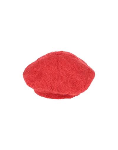 Shop Borsalino Hats In Red
