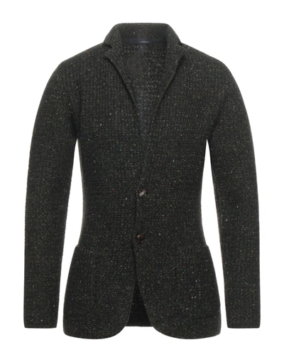 Lardini Suit Jackets In Dark Green