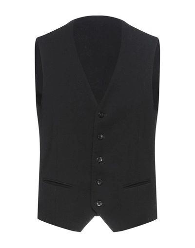 Shop Tonello Vests In Black
