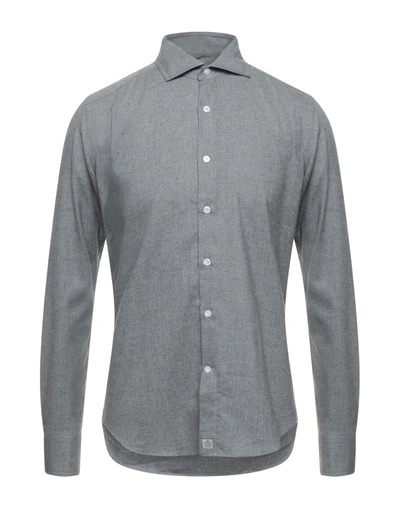 Shop Sonrisa Man Shirt Grey Size 17 ½ Cotton