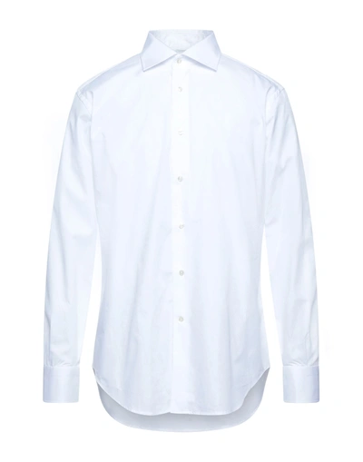 Shop Caliban Shirts In White
