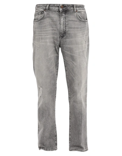 Shop Mauro Grifoni Jeans In Grey