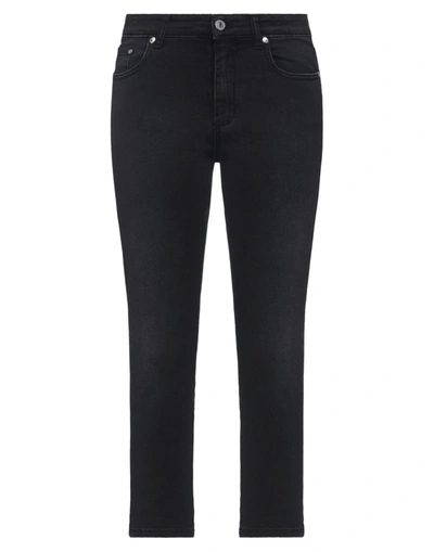 Shop Msgm Jeans In Black