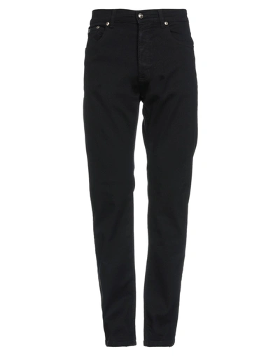 Shop Versace Jeans Couture Man Denim Pants Black Size 33 Cotton, Elastane