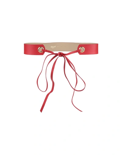 Shop Blugirl Blumarine Belts In Red