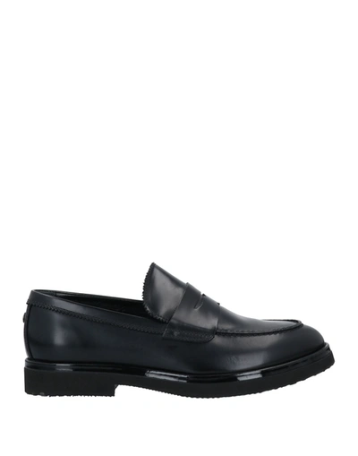 Shop Agl Attilio Giusti Leombruni Loafers In Black