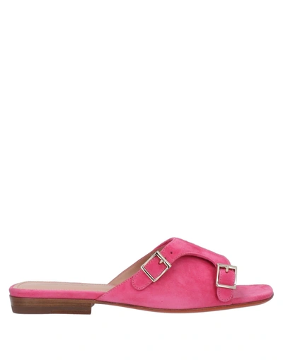 Santoni Sandals In Pink