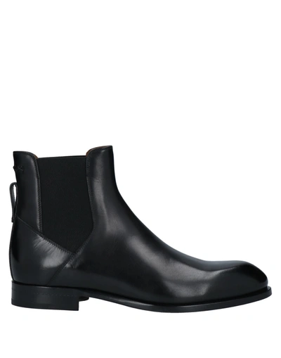 Shop Ermenegildo Zegna Ankle Boots In Black