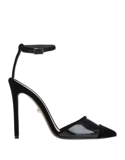 Shop Alevì Milano Pumps In Black