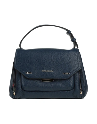 Shop Roberta Di Camerino Handbags In Dark Blue