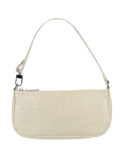 Shop By Far Woman Handbag Ivory Size - Bovine Leather In White