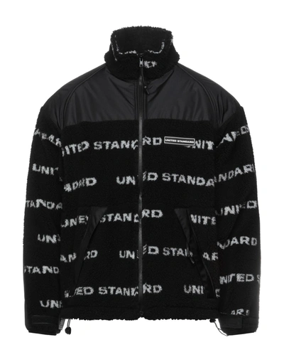 Shop United Standard Man Jacket Black Size L Polyester, Acrylic