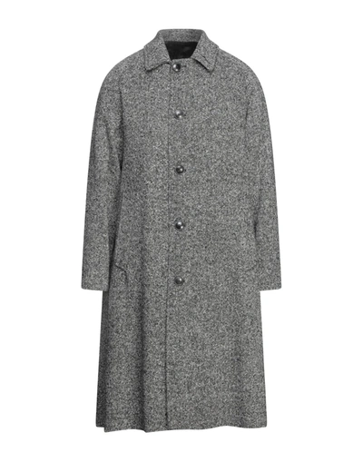 Shop Ami Alexandre Mattiussi Coats In Grey