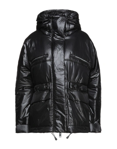 Krakatau Synthetic Down Jackets In Black