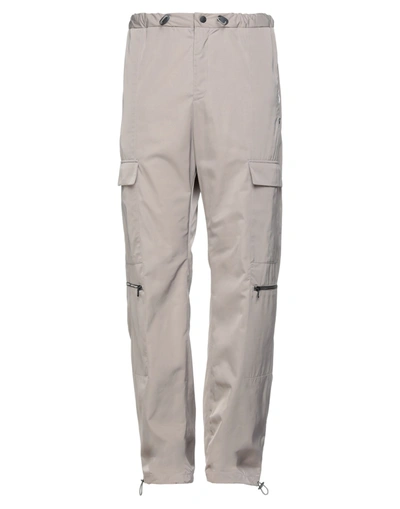 Shop Artica Arbox Artica-arbox Man Pants Dove Grey Size L Polyester, Polyurethane