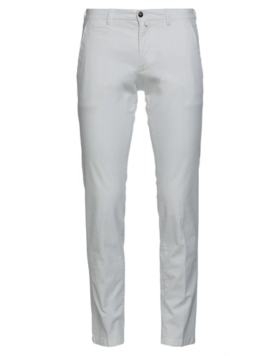 Shop Briglia 1949 Man Pants White Size 33 Cotton, Elastane