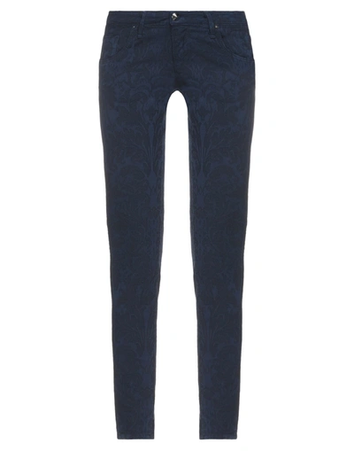 Shop Jeanseng Pants In Dark Blue