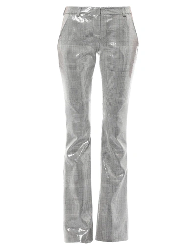 Shop Frankie Morello Woman Pants Grey Size 6 Cotton, Elastane