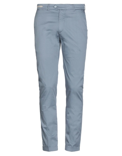 Shop Oaks Man Pants Grey Size 29 Cotton, Elastane