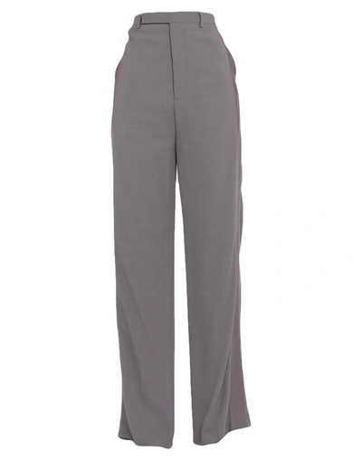 Shop Rick Owens Pants In Grey