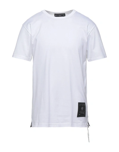 Shop Mastermind Japan T-shirts In White